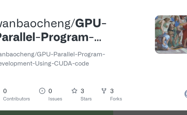 GitHub - Wanbaocheng/GPU-Parallel-Program-Development-Using-CUDA-code ...