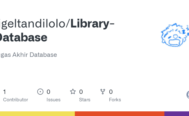 GitHub - Rigeltandilolo/Library-Database: Tugas Akhir Database