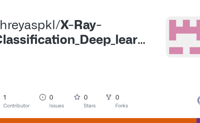 GitHub - Shreyaspkl/X-Ray-Classification_Deep_learning