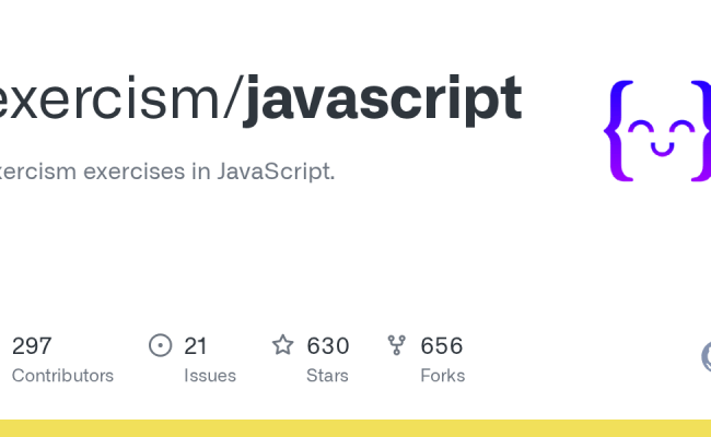 GitHub - Exercism/javascript: Exercism Exercises In JavaScript.