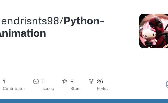 GitHub - Hendrisnts98/Python-Animation