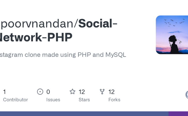 GitHub - Apoorvnandan/Social-Network-PHP: Instagram Clone Made Using ...