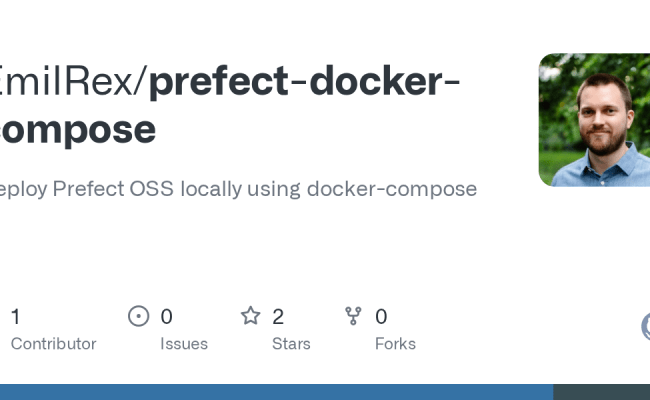 GitHub - EmilRex/prefect-docker-compose: Deploy Prefect OSS Locally ...