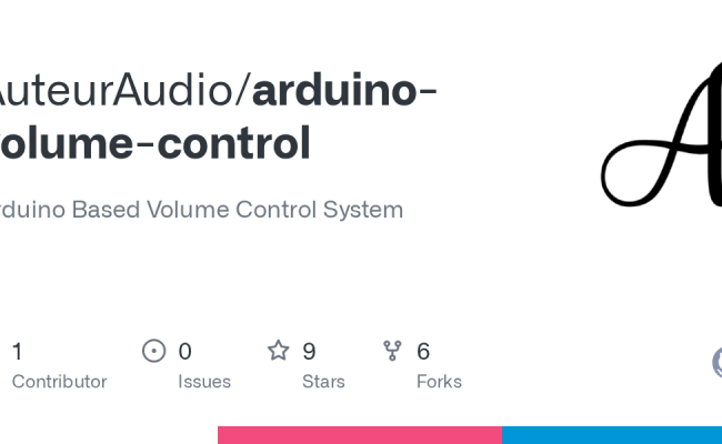 GitHub - AuteurAudio/arduino-volume-control: Arduino Based Volume ...