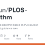GitHub - Komxun/PLOS-Algorithm: A Path Following Algorithm Based On ...
