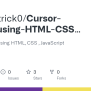 GitHub - Codingtrick0/Cursor-effect-using-HTML-CSS-JavaScript: Cursor ...