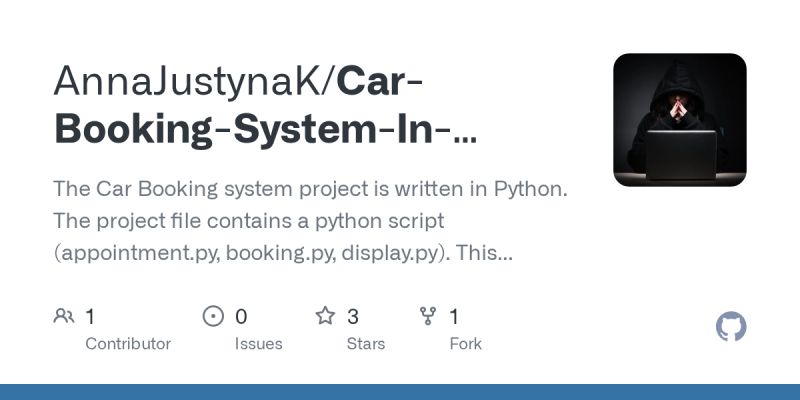Car Booking System In Python With Source Code Video 2022 - Classic Ocean Texture - HD