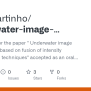 GitHub - Lauramartinho/Underwater-image-enhancement-based-on-fusion-of ...