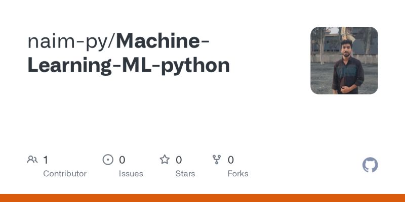 Github Devcybiko Python Ml Machine Learning With Python - Premium Colorful Photo Gallery - 8K