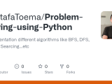 Github Mostafatoema Problem Solving Using Python Implementation
