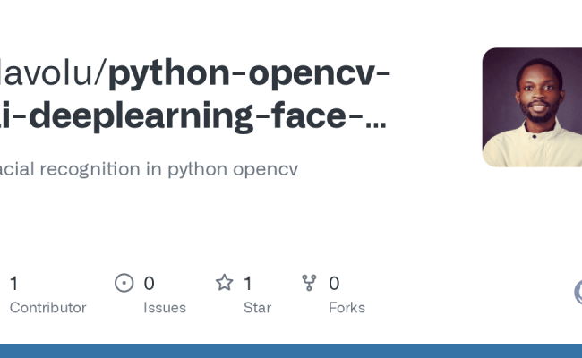 GitHub - Davolu/python-opencv-ai-deeplearning-face-detection: Facial ...