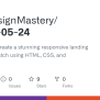 GitHub - WebDesignMastery/Hut_16-05-24: Learn How To Create A Stunning ...