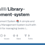 GitHub - Iamathullll/Library-management-system: Library Management ...