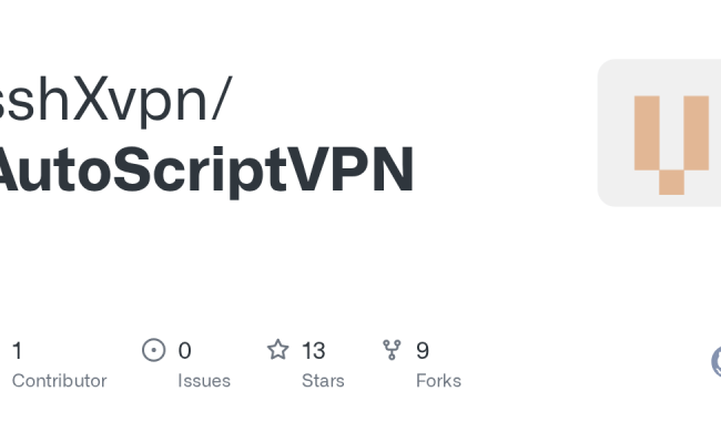 GitHub - SshXvpn/AutoScriptVPN