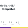 GitHub - CodeWith-Karthik/ReactJs-Templates