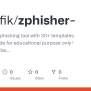 GitHub - Jadraffik/zphisher-: An Automated Phishing Tool With 30 ...