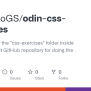 GitHub - DomingoGS/odin-css-exercises: This Is A Fork Of The 