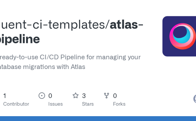 GitHub - Fluent-ci-templates/atlas-pipeline: A Ready-to-use CI/CD ...