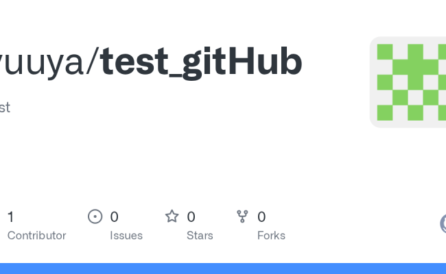 GitHub - Yuuya/test_gitHub: Test