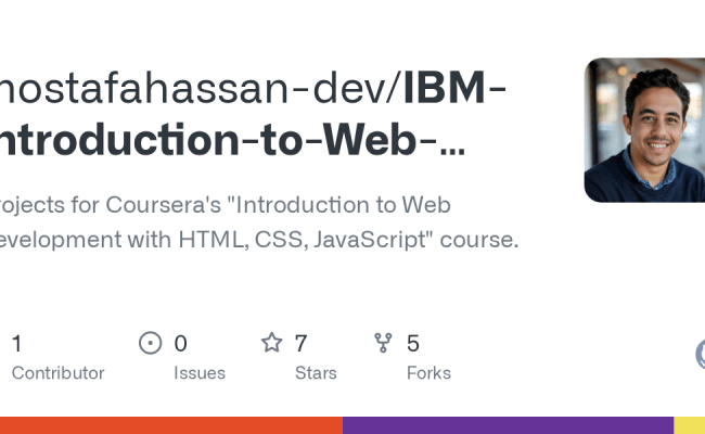 GitHub - Mostafahassan-dev/IBM-Introduction-to-Web-Development-with ...