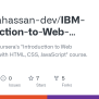 GitHub - Mostafahassan-dev/IBM-Introduction-to-Web-Development-with ...