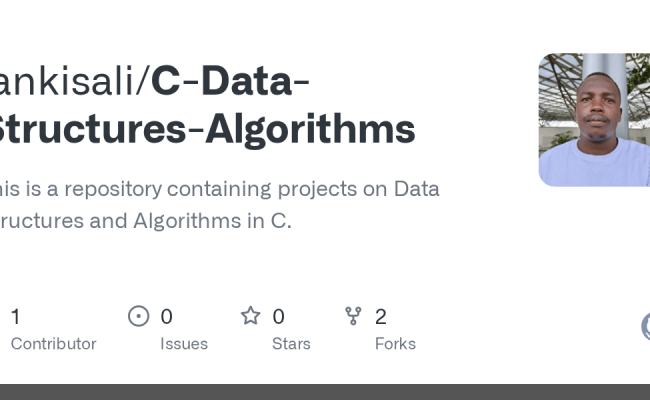 GitHub - Iankisali/C-Data-Structures-Algorithms: This Is A Repository ...