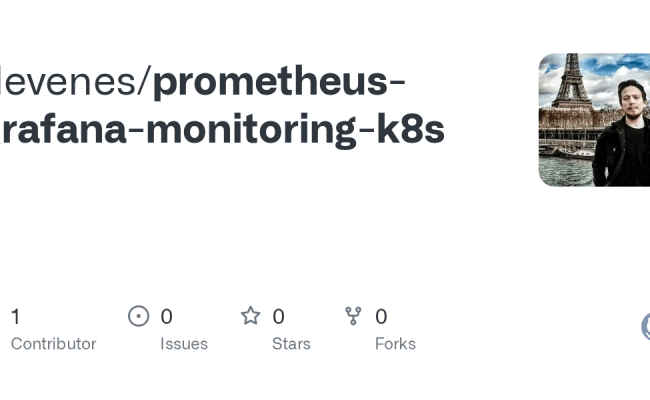 GitHub - Devenes/prometheus-grafana-monitoring-k8s