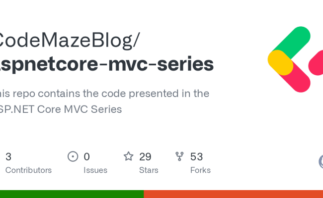 GitHub - CodeMazeBlog/aspnetcore-mvc-series: This Repo Contains The ...