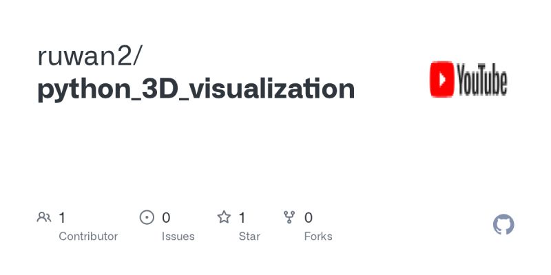 GitHub - ruwan2/python_3D_visualization