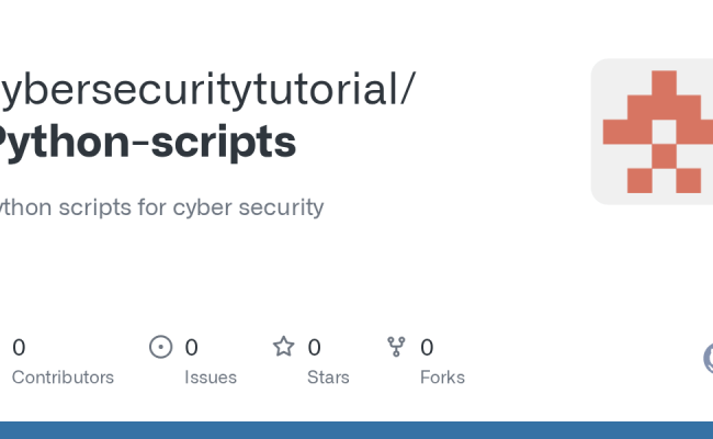 GitHub - Cybersecuritytutorial/Python-scripts: Python Scripts For Cyber ...