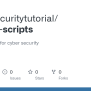 GitHub - Cybersecuritytutorial/Python-scripts: Python Scripts For Cyber ...