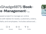 Github Yashghadge6875 Book Store Management System Using Sql A Sql