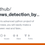 GitHub - Umskgithub/Fake_news_detection_by_data_science: By Practicing ...