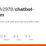 GitHub - Animesh2978/chatbot-using-llm: Its A Chatbot Which Use Pdf And ...