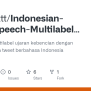 GitHub - Rahmatttt/Indonesian-Hate-Speech-Multilabel-Text ...