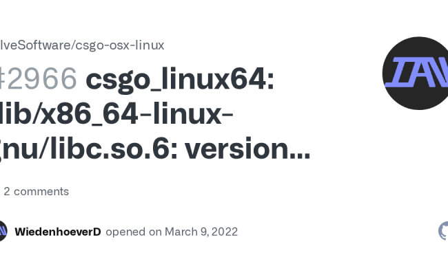 Csgo_linux64: /lib/x86_64-linux-gnu/libc.so.6: Version `GLIBC_2.34' Not ...