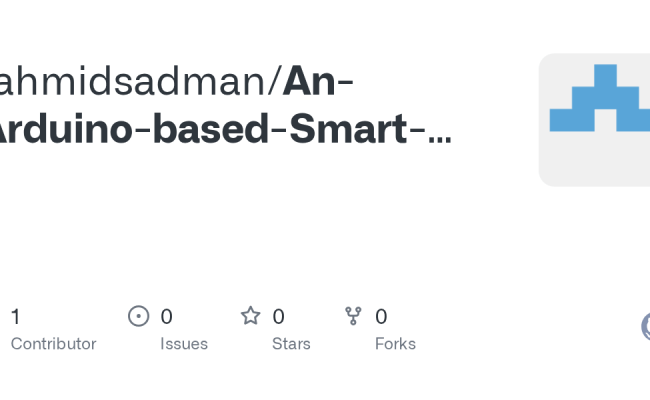 GitHub - Tahmidsadman/An-Arduino-based-Smart-Home-Automation-System
