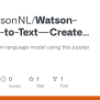 GitHub - IBMWatsonNL/Watson-Speech-to-Text---Create-Language-Model ...