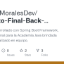 GitHub - NicolasMoralesDev/Proyecto-Final-Back-end-Softtek: Backend ...