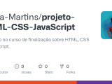 Github Duda Martins Projeto Html Css Javascript Site Feito No Curso