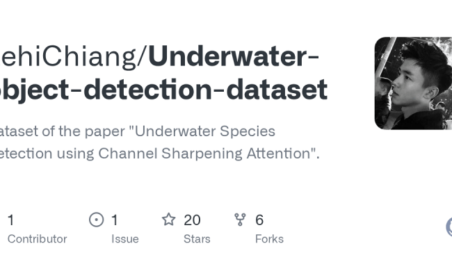 GitHub - LehiChiang/Underwater-object-detection-dataset: Dataset Of The ...