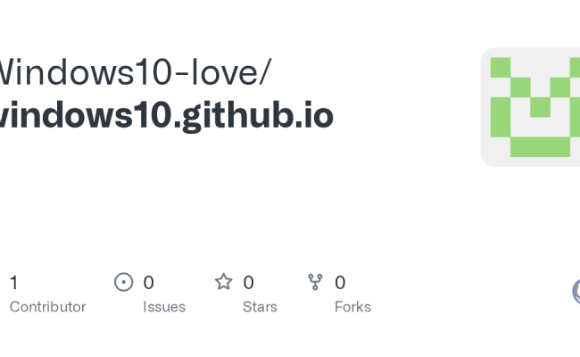 GitHub - Windows10-love/windows10.github.io