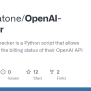 GitHub - Endercatone/OpenAI-Checker: The OpenAI Checker Is A Python ...