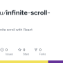 GitHub - EnChiSu/infinite-scroll-react: Implement Infinite Scroll With ...