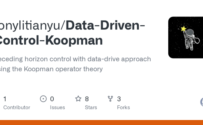 GitHub - Tonylitianyu/Data-Driven-Control-Koopman: Receding Horizon Control With Data-drive ...