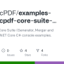 GitHub - DynamicPDF/examples-dynamicpdf-core-suite-dotnet-core: DynamicPDF Core Suite (Generator ...