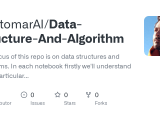 Github Aryatomarai Data Structure And Algorithm Main Focus Of This