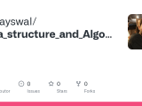 Github Devjayswal Data Structure And Algorithm