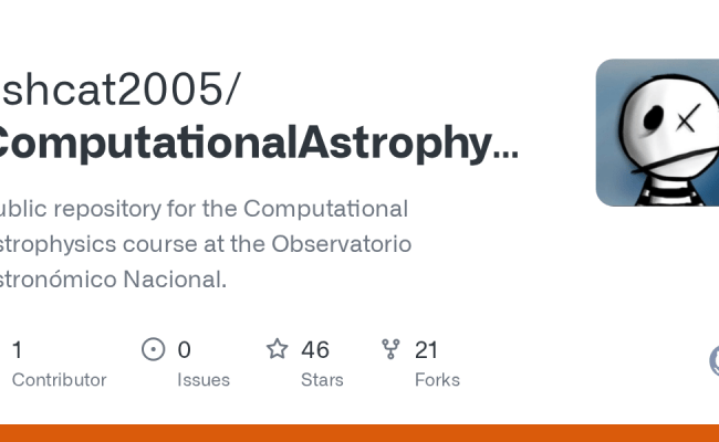 GitHub - Ashcat2005/ComputationalAstrophysics: Public Repository For ...