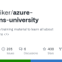 GitHub - Marcduiker/azure-functions-university: Repository With ...